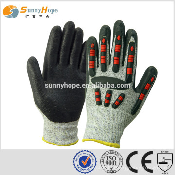 Sunnyhope Arbeitshandschuhe mechanische Handschuhe hochschlagfeste Handschuhe